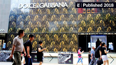 dolce gabbana sales china|dolce and gabbana problematic.